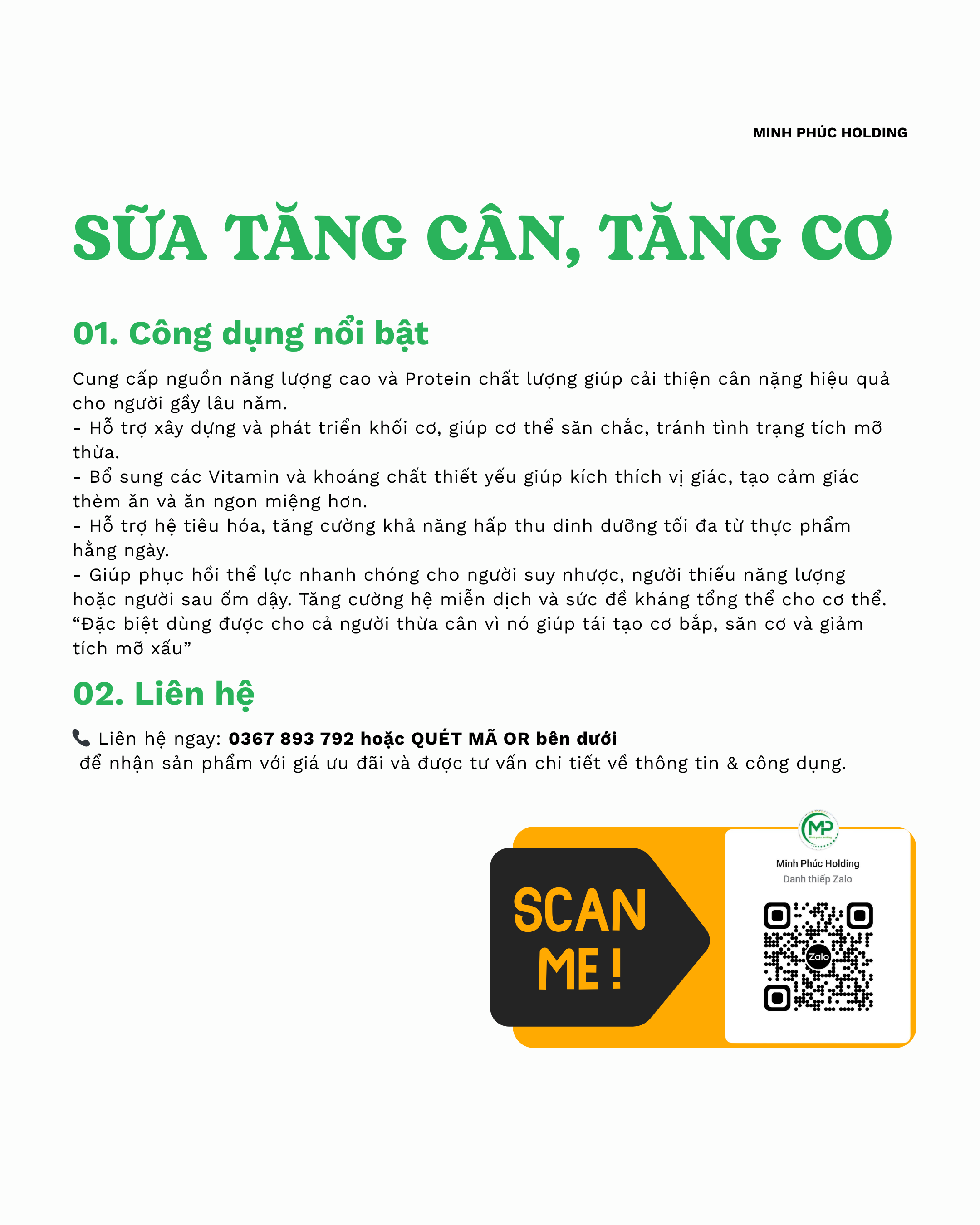 MP Perfect - Sữa Tăng Cơ, Tăng Cân - Ảnh 2