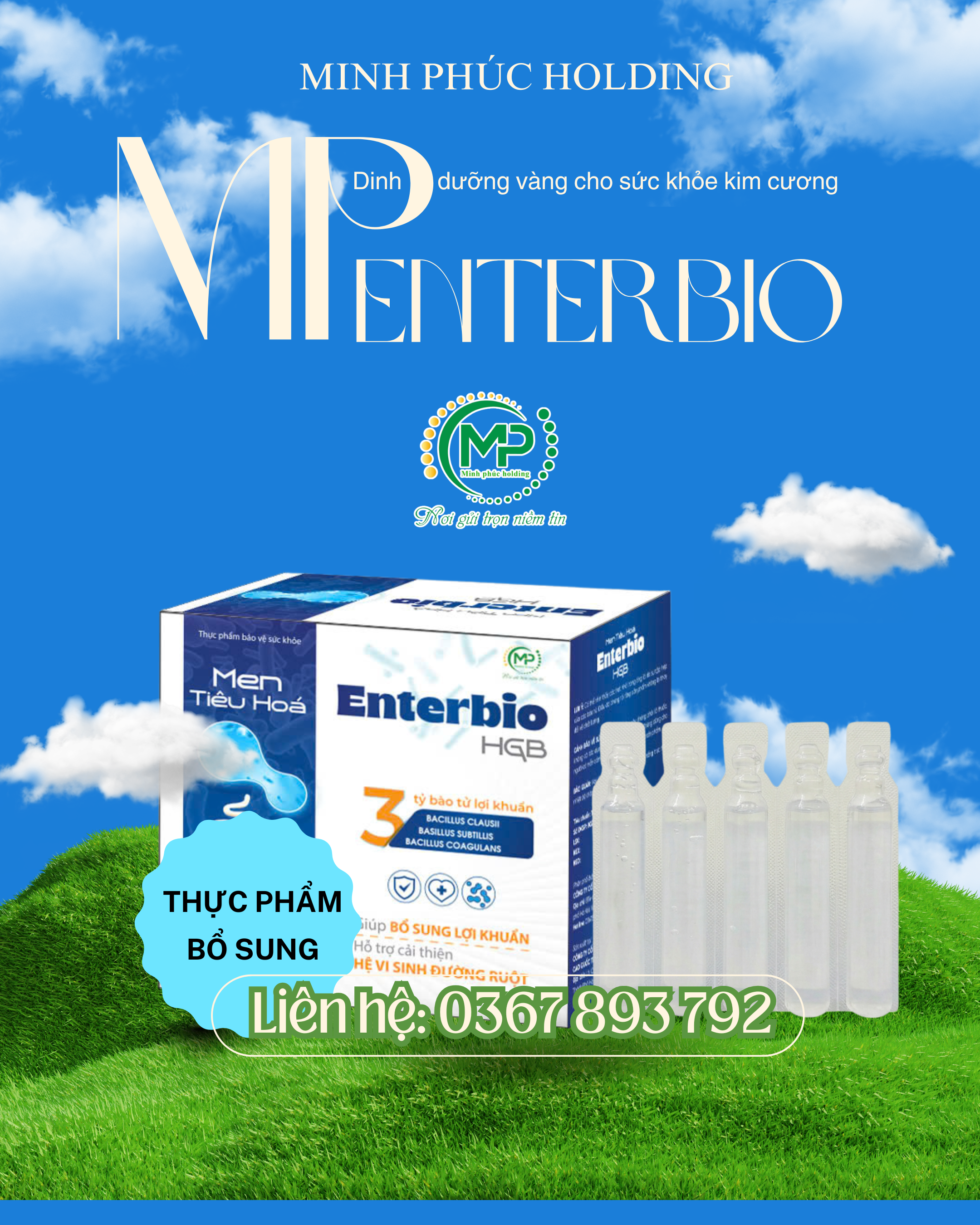 Enterbio - Men Tiêu Hóa
