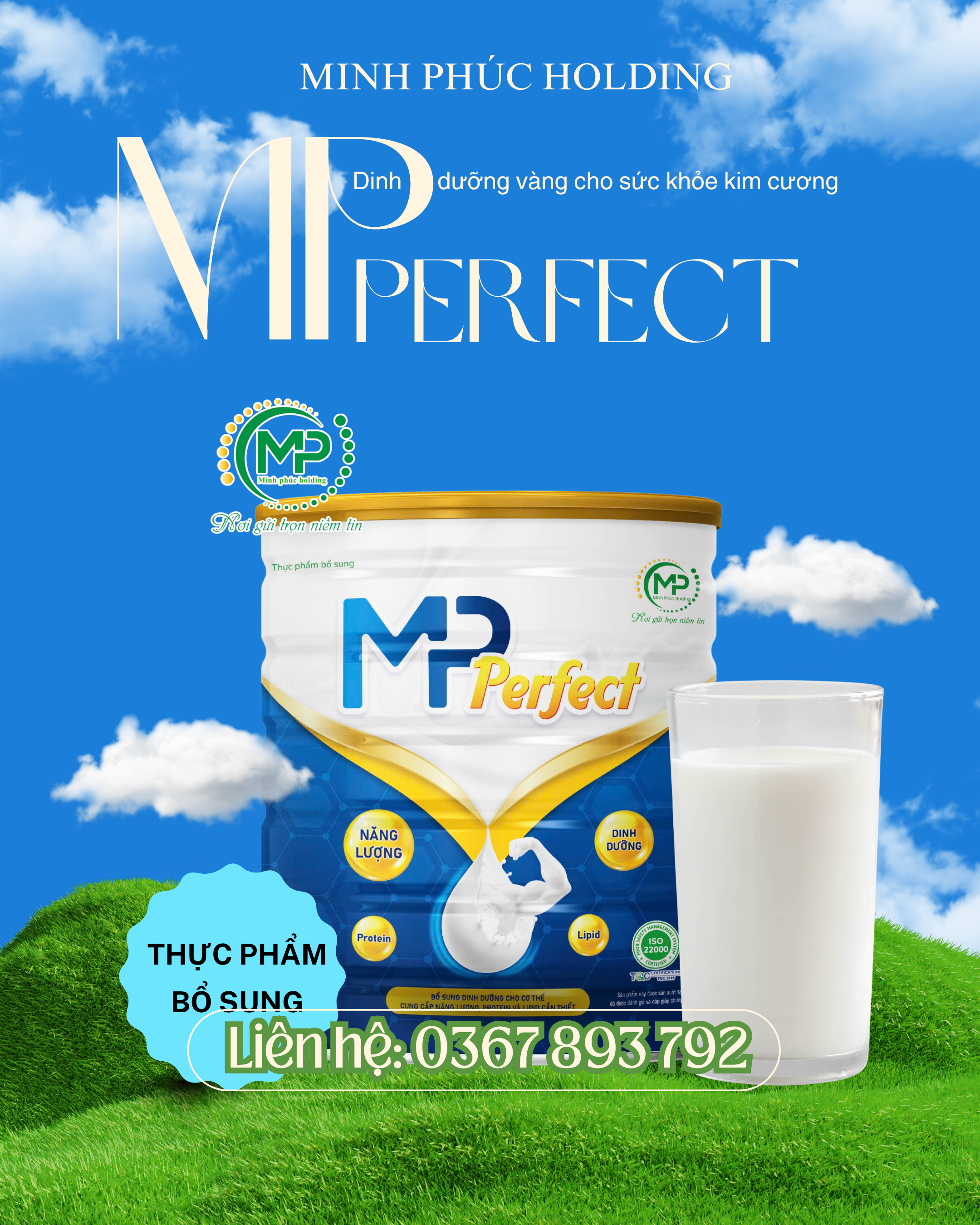 MP Perfect - Sữa Tăng Cơ, Tăng Cân