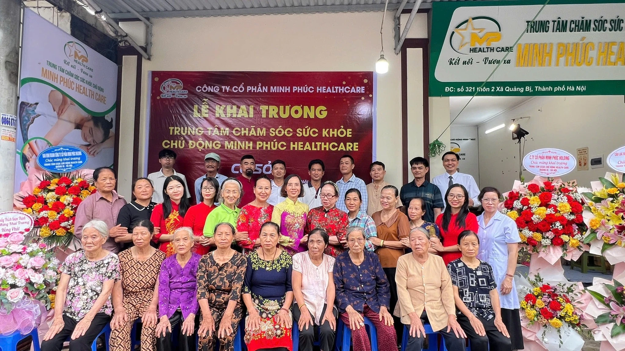 Khai Trương Mô Hình Trung Tâm Chăm Sóc Sức Khỏe Chủ Động Tại Quảng Bị - Hà Nội