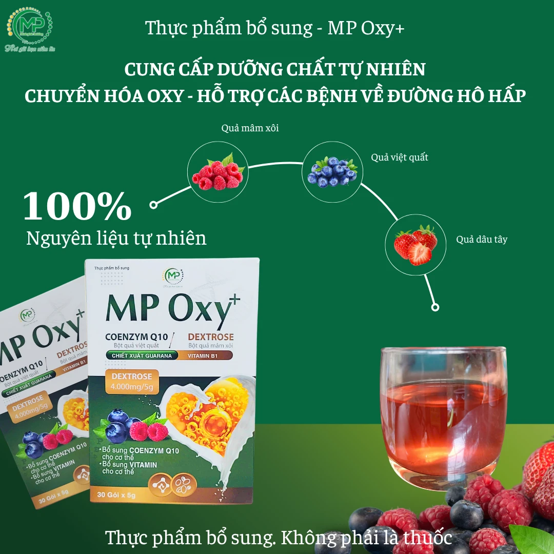 MP OXY+ – Bí Quyết Tăng Oxy Tế Bào Giúp Cơ Thể Khỏe Mạnh Suốt Ngày